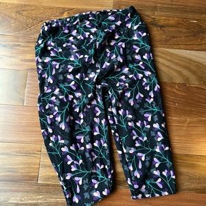 Lularoe Floral Leggings Regular